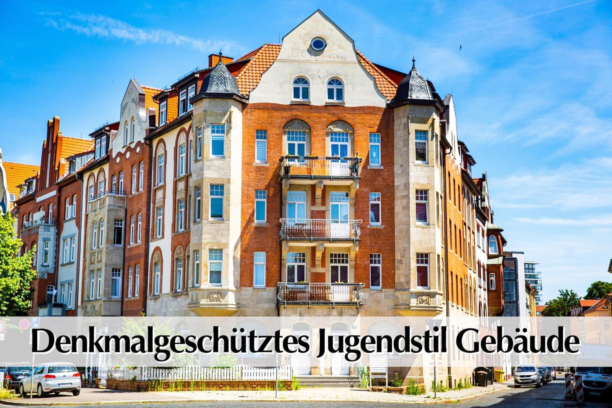 12 Fewos Im Jugendstilhaus Mit Aufzug, Kingsize Doppelbett, Smart-Tv, Etc Erfurt Exterior photo