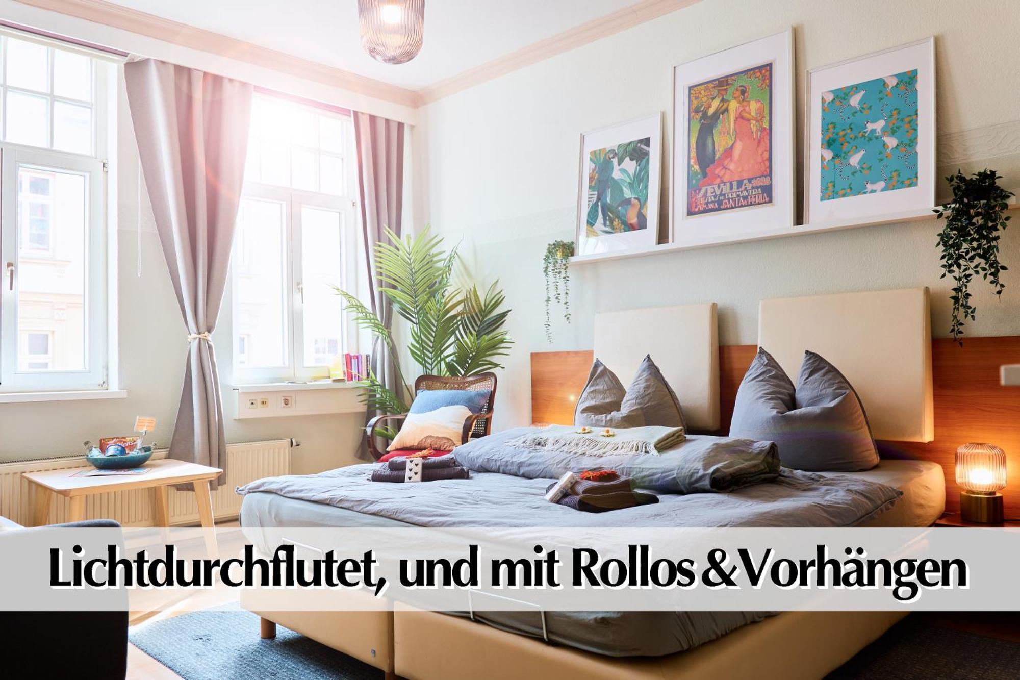 12 Fewos Im Jugendstilhaus Mit Aufzug, Kingsize Doppelbett, Smart-Tv, Etc Erfurt Room photo