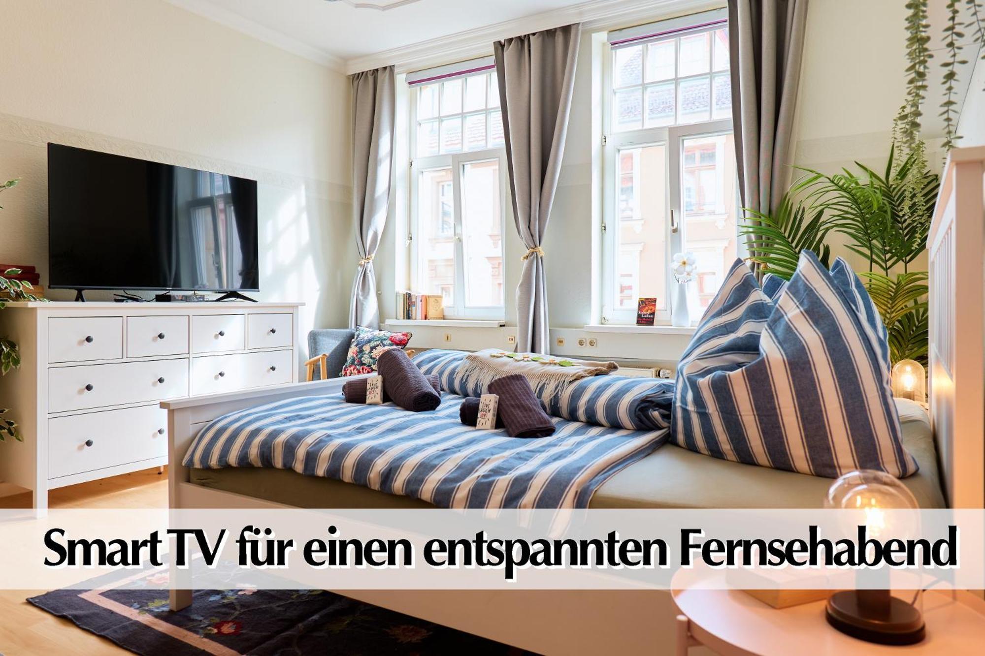 12 Fewos Im Jugendstilhaus Mit Aufzug, Kingsize Doppelbett, Smart-Tv, Etc Erfurt Room photo