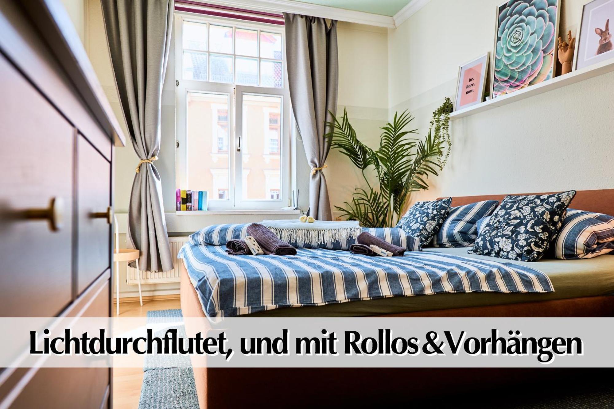 12 Fewos Im Jugendstilhaus Mit Aufzug, Kingsize Doppelbett, Smart-Tv, Etc Erfurt Room photo