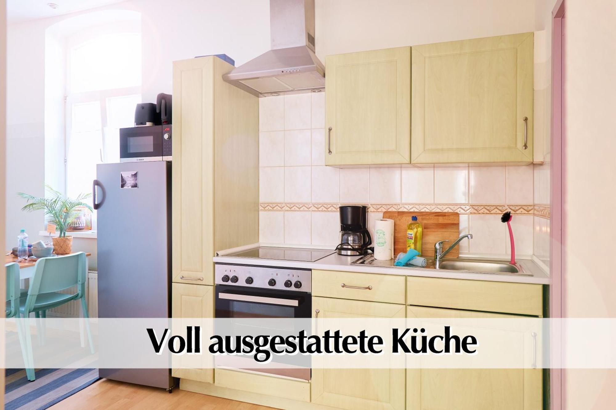 12 Fewos Im Jugendstilhaus Mit Aufzug, Kingsize Doppelbett, Smart-Tv, Etc Erfurt Room photo