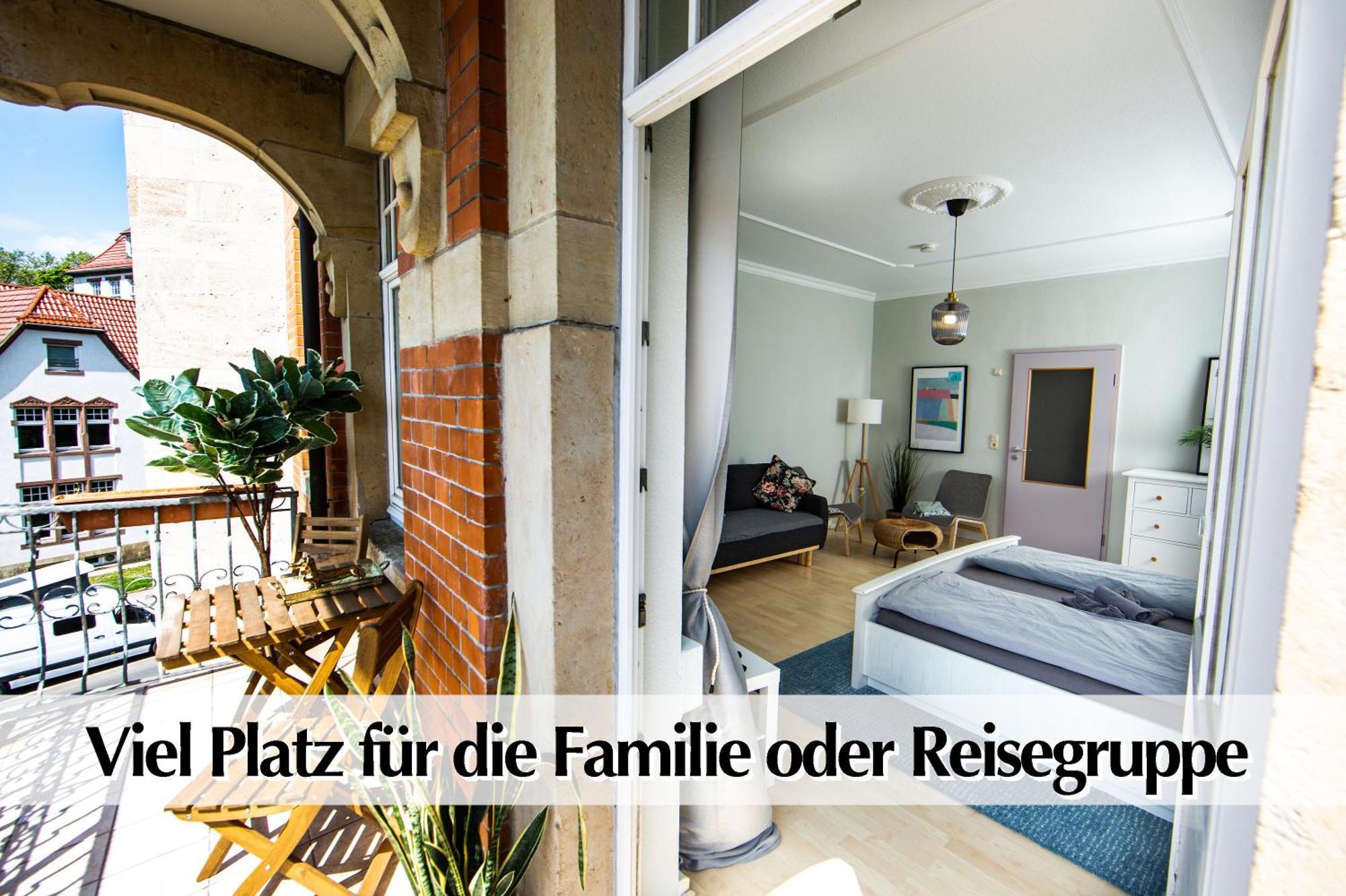 12 Fewos Im Jugendstilhaus Mit Aufzug, Kingsize Doppelbett, Smart-Tv, Etc Erfurt Room photo